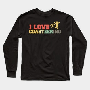 i love coasteering Long Sleeve T-Shirt